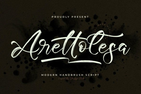 Arettolesa – Modern Script Font