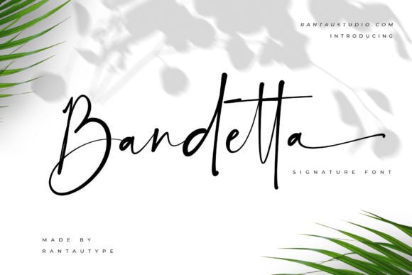 Bandetta: A Stylish Font for Web Design