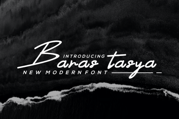 Barastasya: A Stylish Script Font