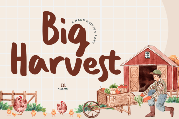 Big Harvest: A Font for Creative Campaigns