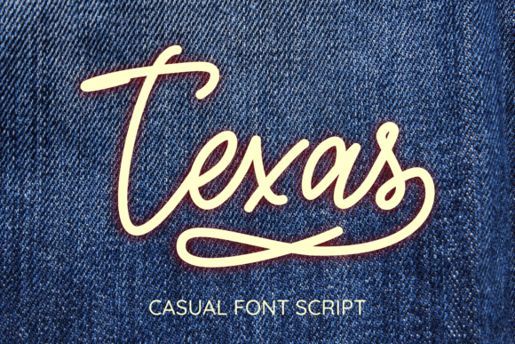 Boost Your Campaign Design with the Texas Handwritten Font