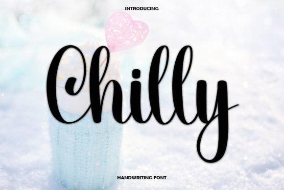 Chilly: A Handwritten Font for Web Design