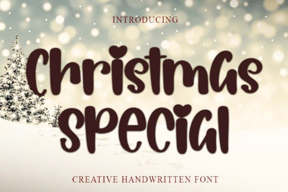 Christmas Special Font for Campaigns