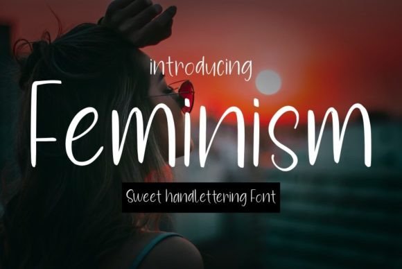 Feminism Font: A Playful Typeface