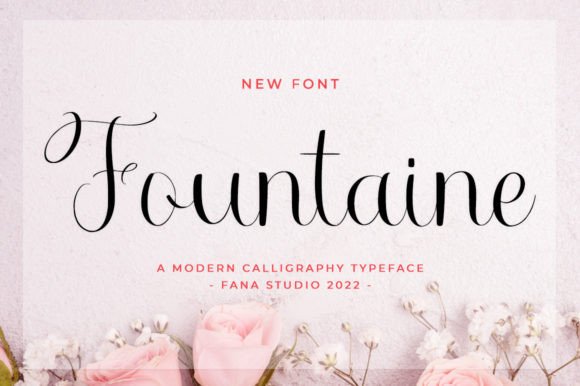 Fountaine Font: A Script Amp Typeface That Elevates Branding