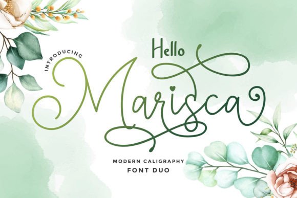 Hello Marisca Duo: A Versatile Font for Modern Branding
