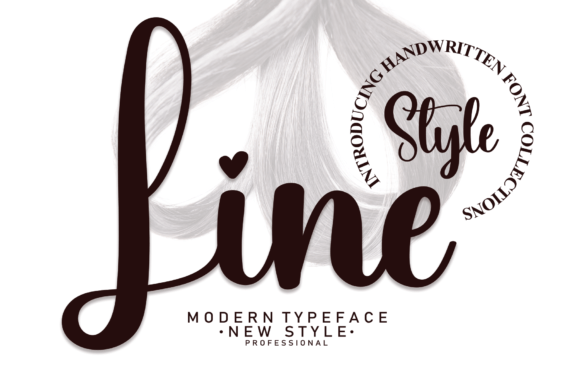 Line Font: A Versatile Script for Modern Brand Communication