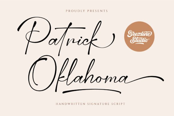 Patrick Oklahoma: A Premium Script Font for Polished Branding