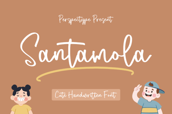 Santamola: A Handwritten Font That Elevates Brand Content