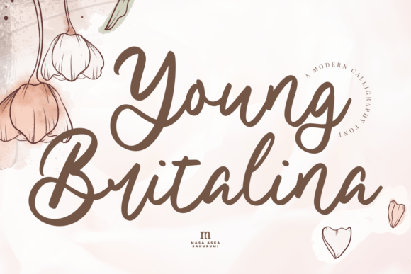 Young Britalina: A Modern Script Font